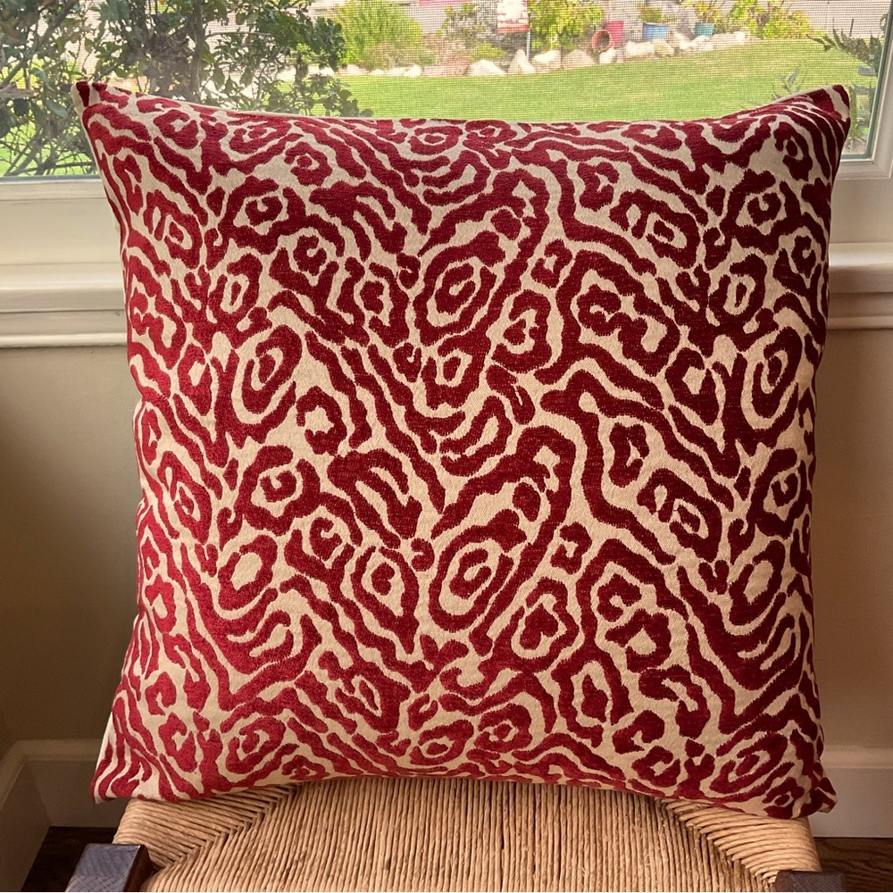 Custom Accent Pillow Cover  23” X 22.5”